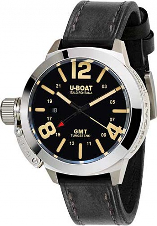 Review Replica U-BOAT Classico 45 BK GMT 8050 watch